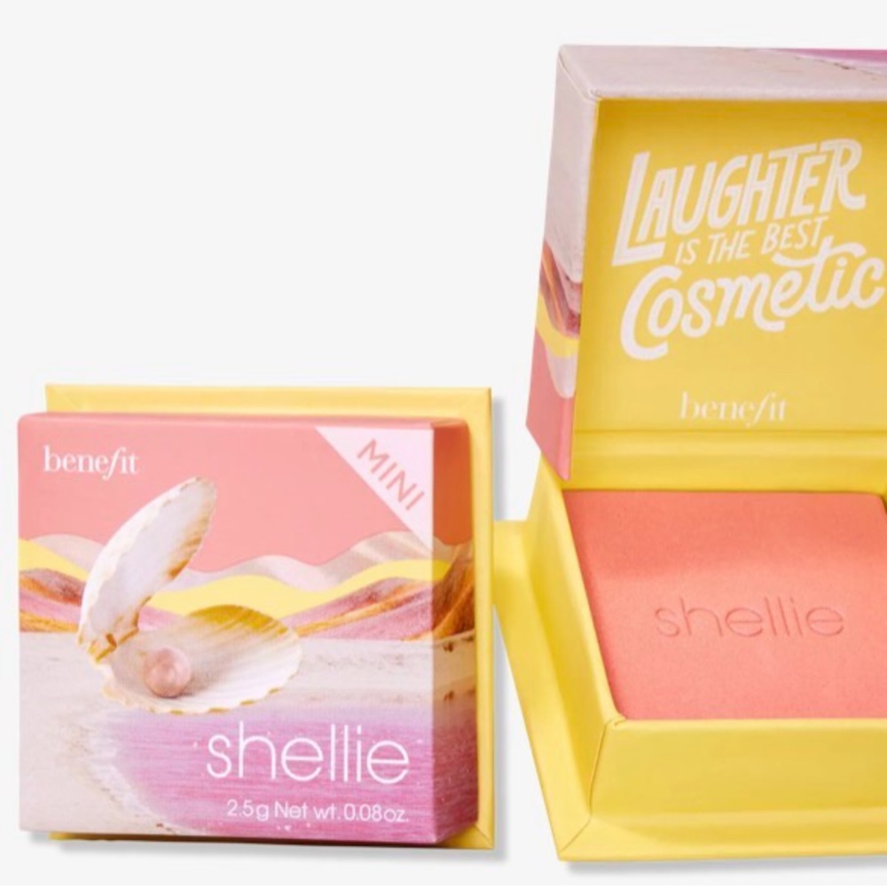 Benefit Shellie Mini Blush - Soft Coral